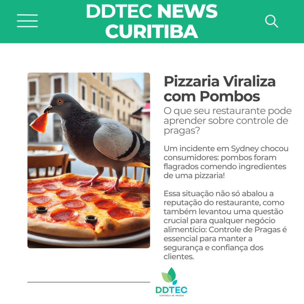 Viraliza com Pombos: O Que Seu Restaurante Pode Aprender Sobre Controle de Pragas