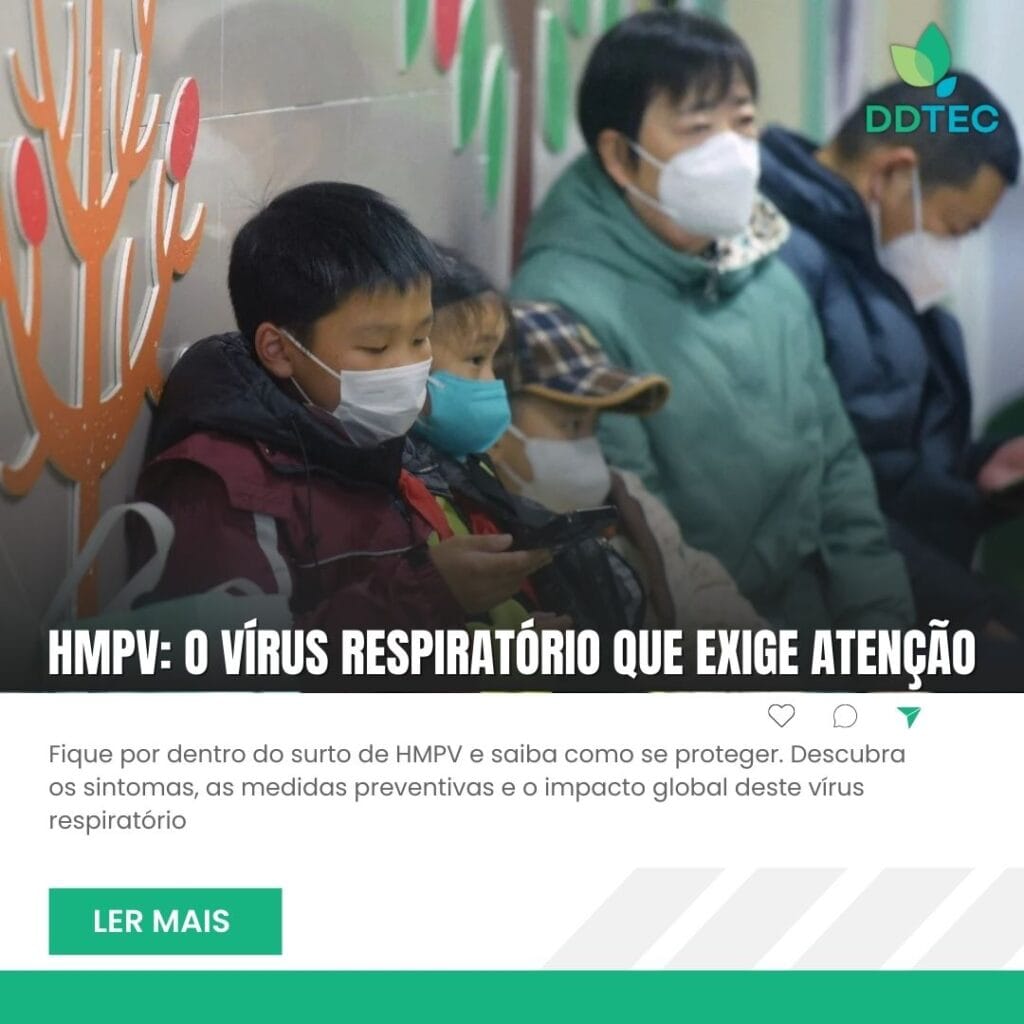 HMPV: O Vírus Respiratório Que Está Causando Preocupações na China e no Mundo